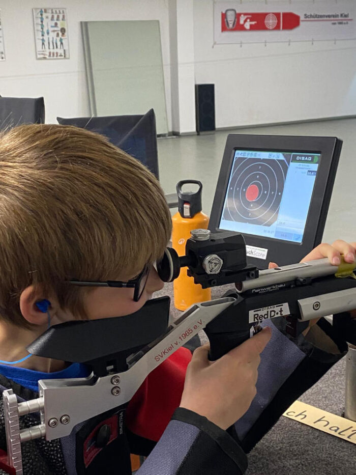 Lichtpunktschießen Training